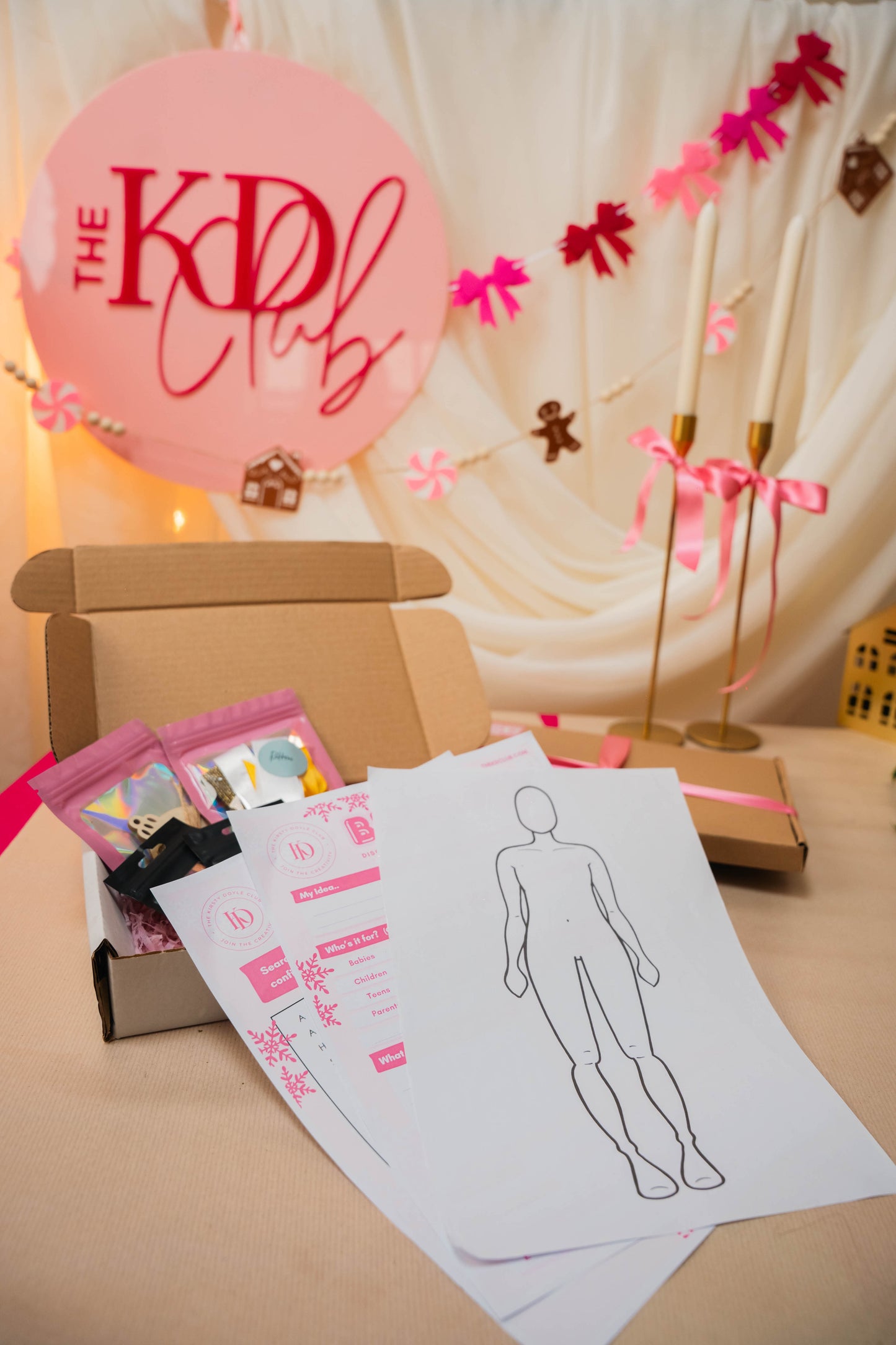 KD Club Lilac Creative Illustration Kit