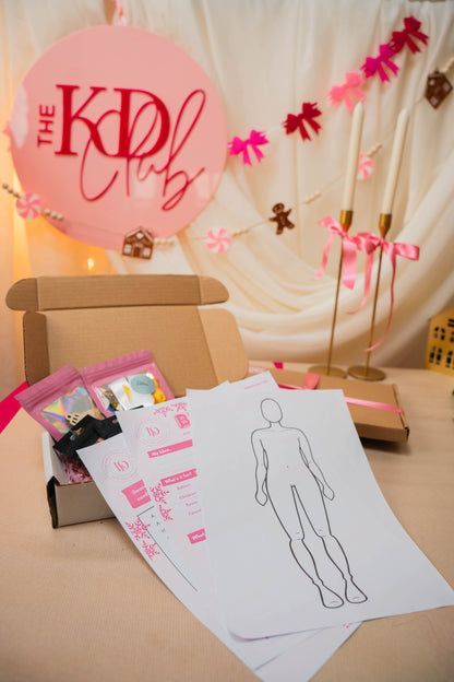 KD Club Lilac Creative Illustration Kit